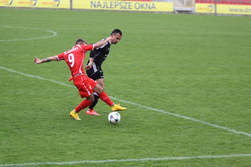 Drutex-Bytovia - Widzew Łódź 2:0. Zespół Kafarskiego pewniejszy utrzymania w I lidze ZDJĘCIA