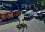 Interwencja straży pożarnej przy ul. Wegnera w Wągrowcu. Zgłoszono ulatnianie się gazu.