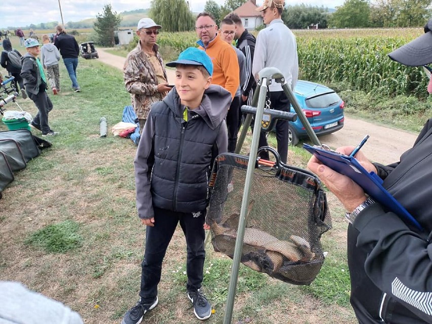 Mistrzostwa wędkarskie w Hermanowicach koło Przemyśla.