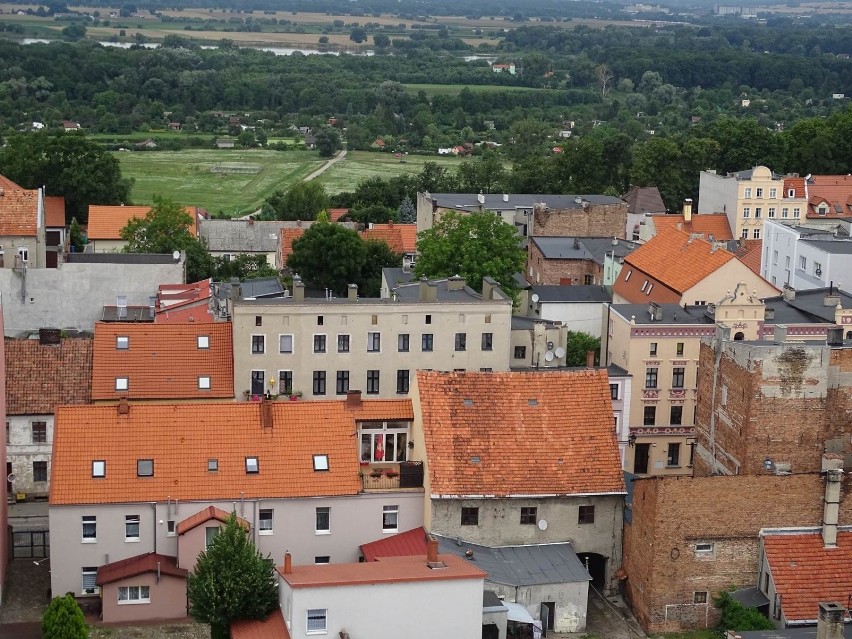 Chełmno - tak wygląda miasto z najwyższego punktu widokowego...