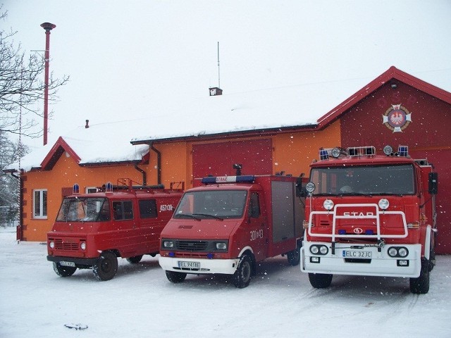 Park samochodowy OSP w Kalenicach