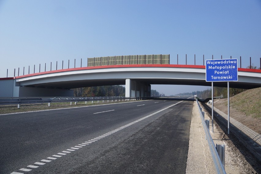 Autostrada A4. Otwarto odcinek Tarnów - Dębica.