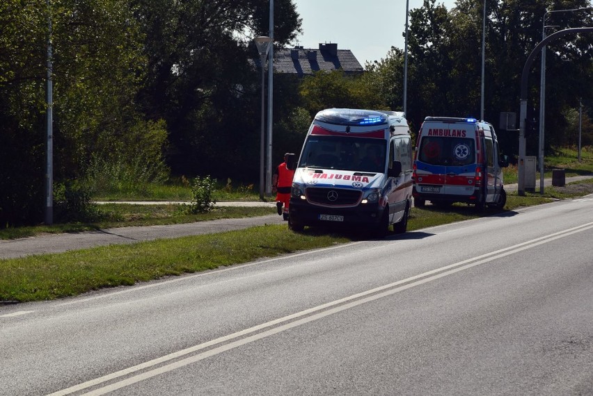 Na ulicy Broniewskiego w Staregardzie zderzyły się samochody