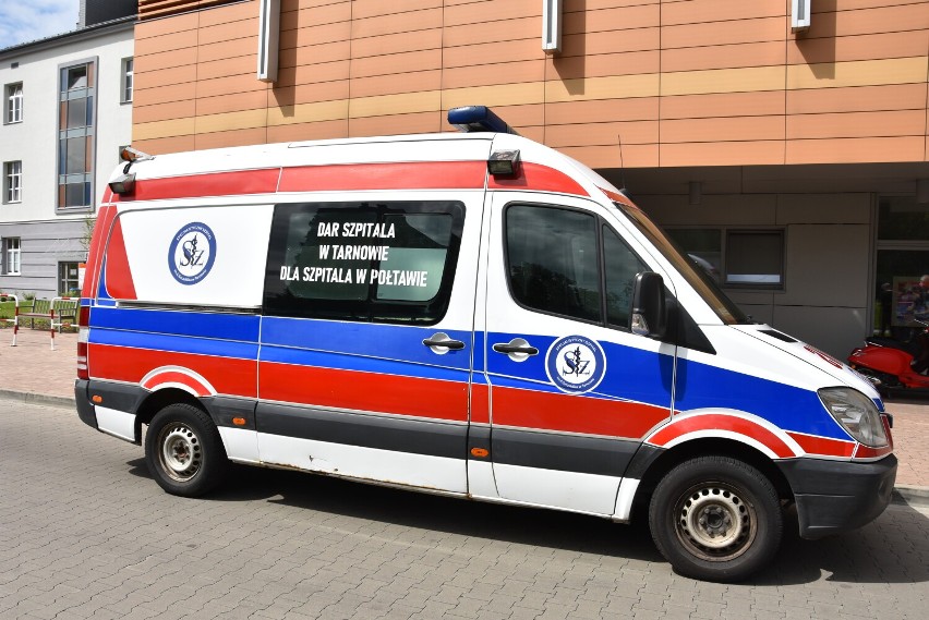 Tarnów. Szpital Szczeklika przekazał karetkę dla Ukrainy. Ambulans trafi do szpitala w Połtawie