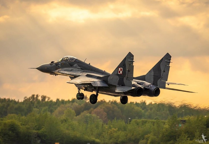 Piloci z Malborka w obiektywie VolfikPhoto. Piękne ujęcia MiG-ów 29 z 22 Bazy Lotnictwa Taktycznego