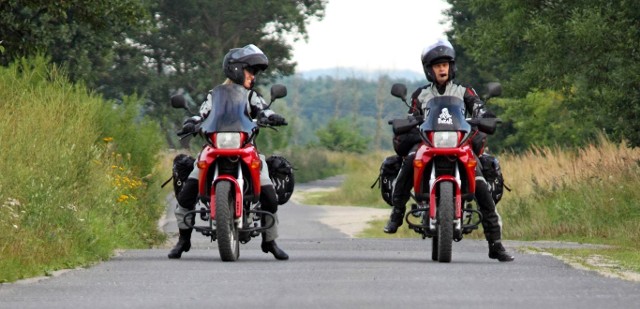 Motocykliści z Rumi. Fot. Anna Koczerżuk