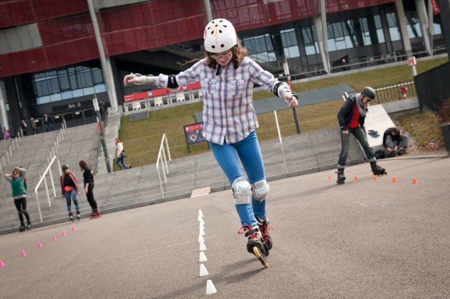 I Love Rolki, Warszawa. W weekend możesz pouczyć się freestyle slalomu |  Warszawa Nasze Miasto