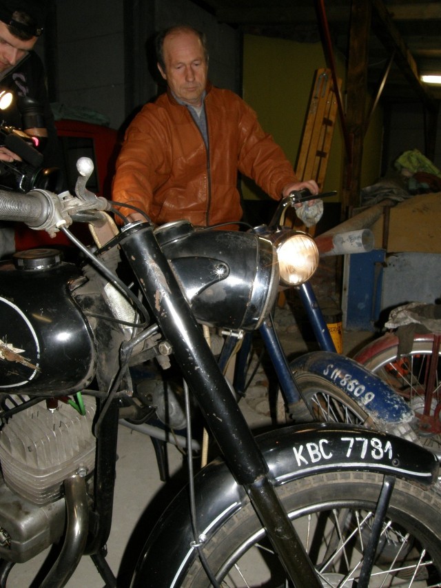 Jan Ferenc marzy o stworzeniu muzeum motocykli