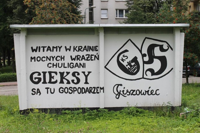 Kontrowersyjne graffiti z Giszowca