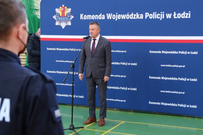 150 nowych funkcjonariuszy zasiliło szeregi policji w Łódzkiem [ZDJĘCIA]