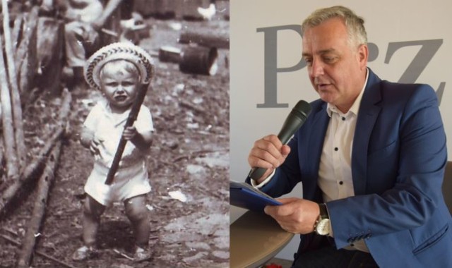 Burmistrz Daniel Rak - kiedyś i dziś