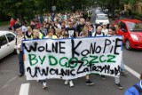 Pierwszy Marsz Wyzwolenia Konopi w Bydgoszczy [wideo]
