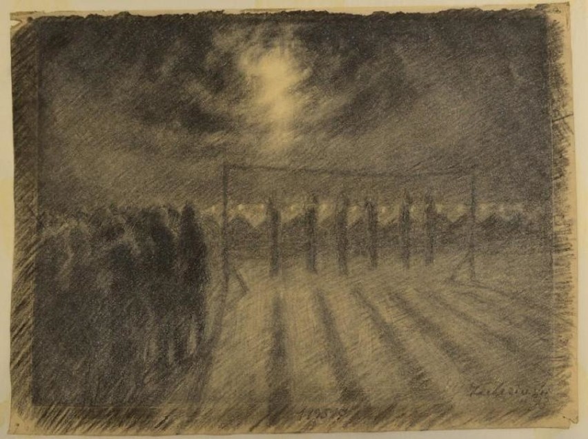 Kolekcja rysunków więźnia Auschwitz trafiła do zbiorów Miejsca Pamięci