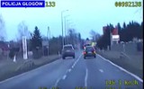 Drogowy pirat bez prawa jazdy pędził przez Wilków 147 km/h. ZOBACZCIE FILM