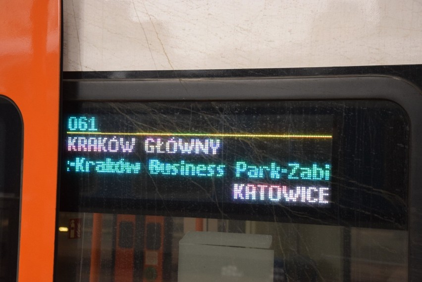 Koleje Śląskie uruchomiły połączenie Kraków - Katowice....