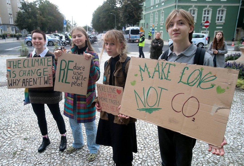 Młodzieżowy Strajk Klimatyczny Szczecin 2021