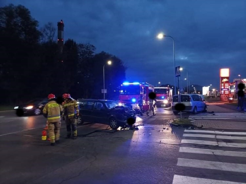 Wypadek na Podzamczu w Wałbrzychu