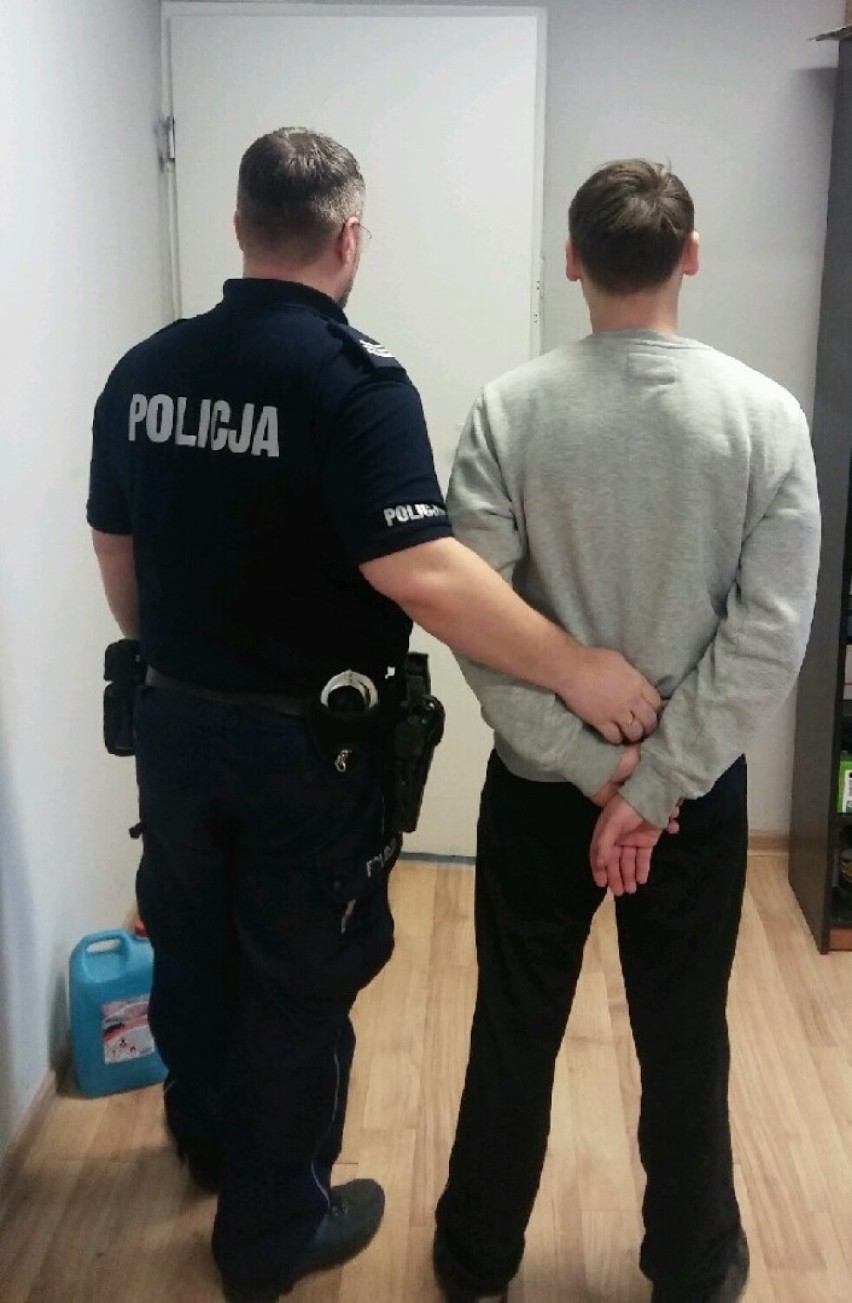 24-letni mieszkaniec gminy Siemkowice zatrzymany z narkotykami