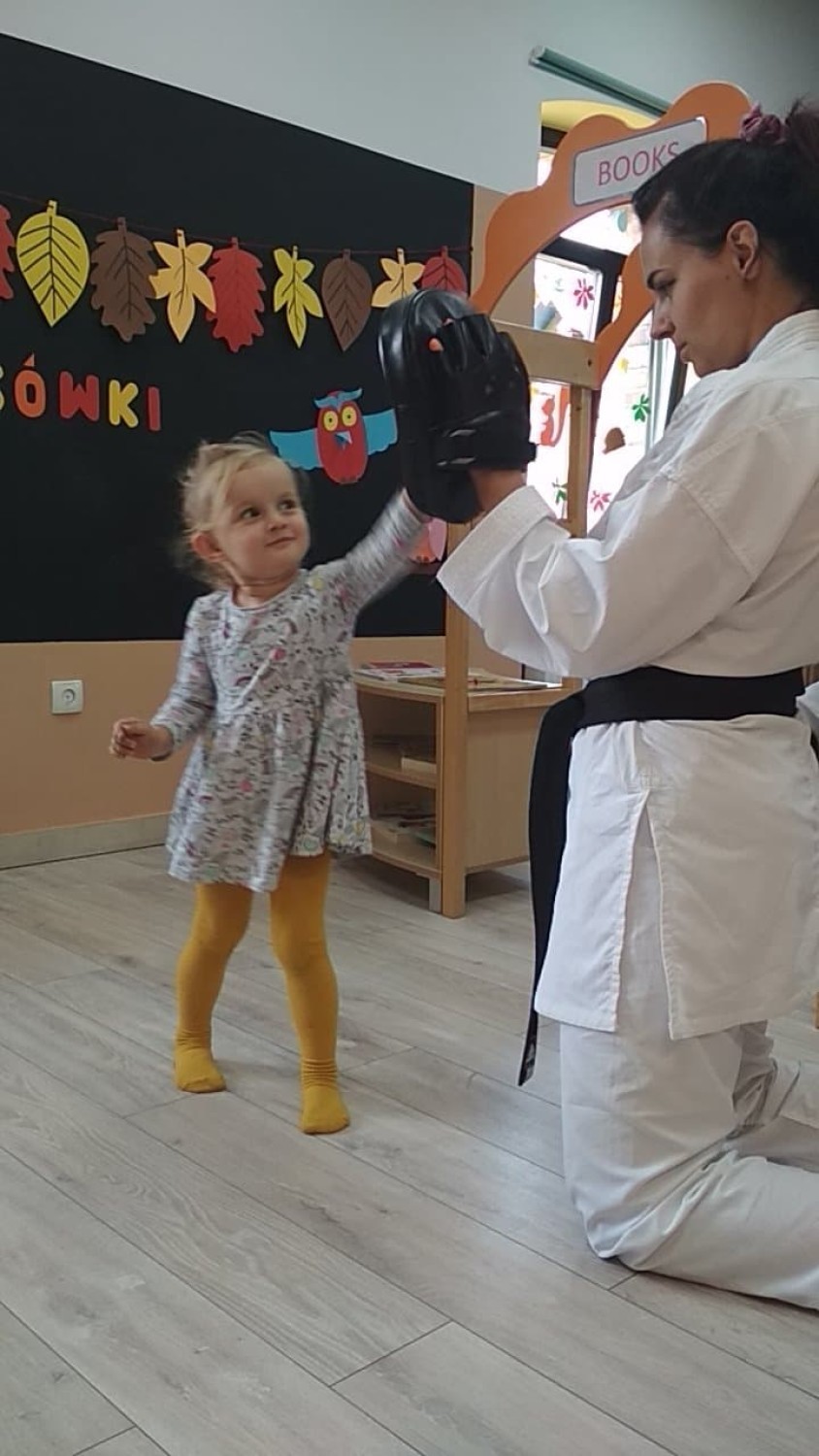 Przedszkolaki z Szamotuł wzięły udział w pokazie karate