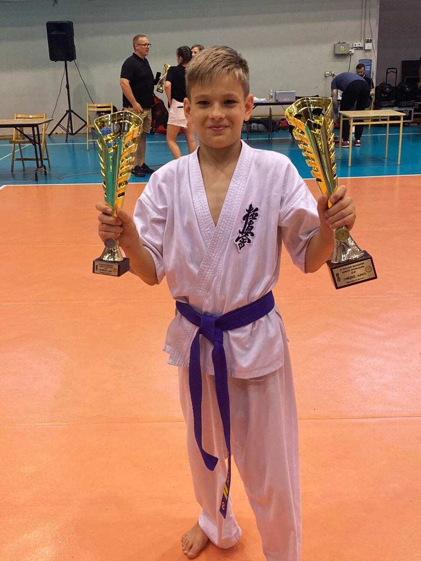 IV Puchar Beskidów w Karate Kyokushin Dzieci i Młodzieży, legniczanie wrócili z medalami