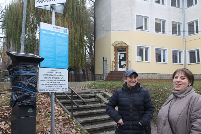 Panie Lidia i Joanna uważają, że pomysł z parkometrem jest dobry.