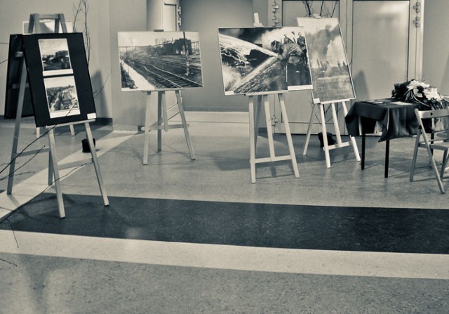 Wystawa w 40. rocznicę pożaru Rafinerii Nafty w Czechowicach-Dziedzicach fot. Radosław Masny