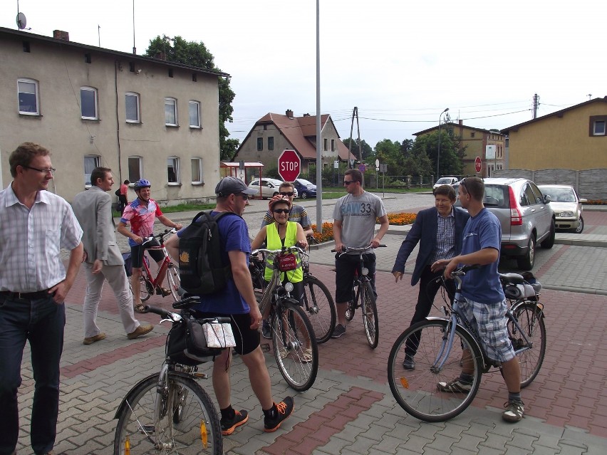 Dziś rowerzyści wrócili do Kalet z rajdu rowerowego