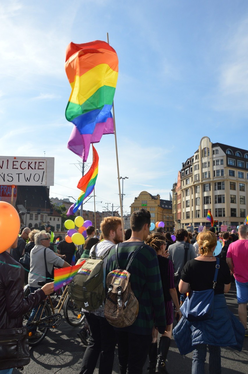 Marsz Równości przeszedł przez Wrocław (ZDJĘCIA)