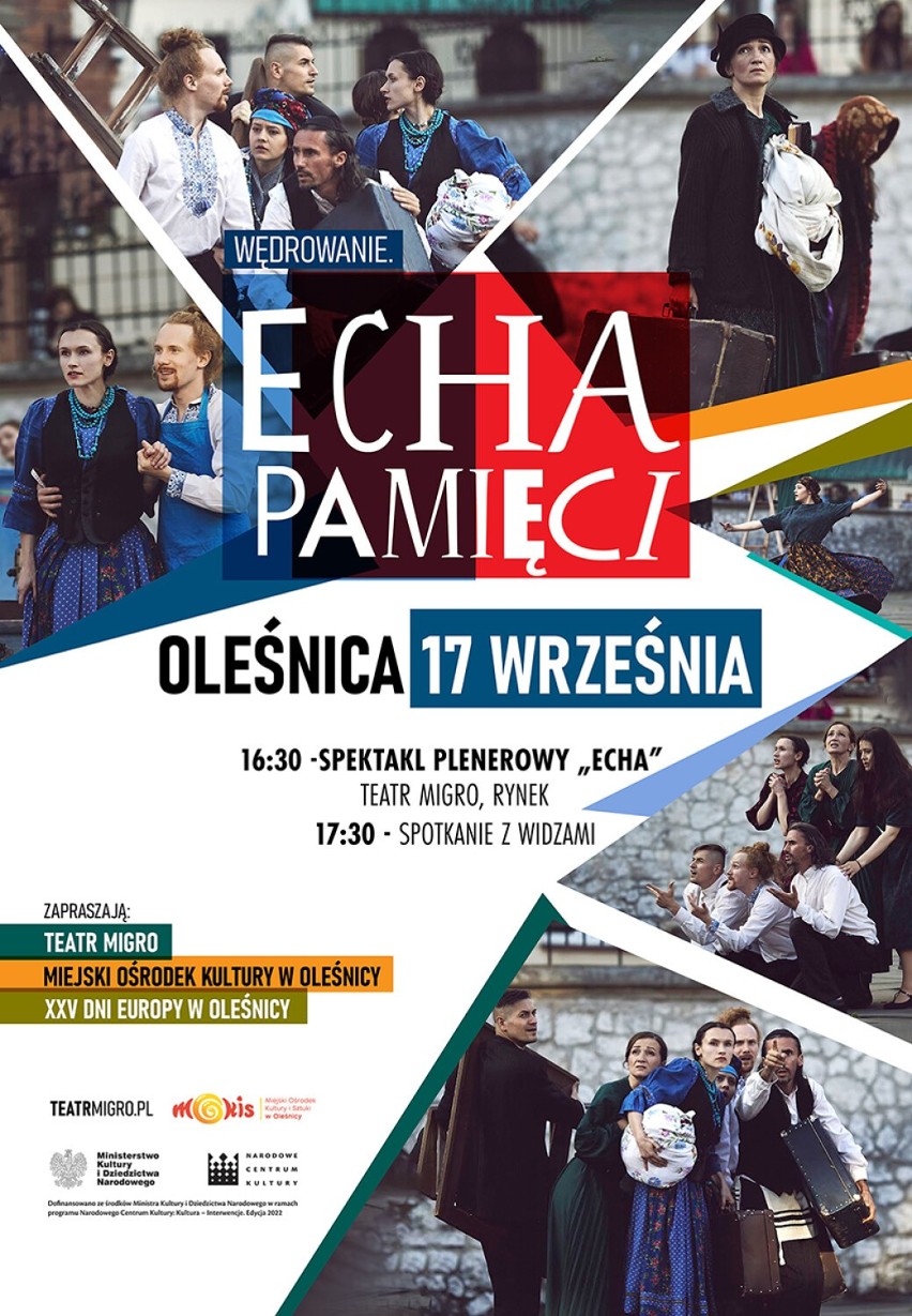 Spektakle plenerowe, zajęcia dla dzieci i spotkanie autorskie. Oleśnicki MOKiS zaprasza na wrześniowe wydarzenia