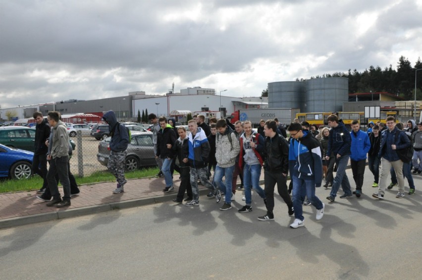 Częstochowa: Uczniowie odwiedzili tereny specjalnej strefy ekonomicznej [FOTO]
