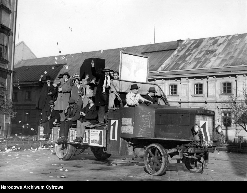 Wybory do Senatu w 1930 roku w Krakowie.