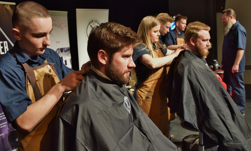 O fryzjerstwie męskim w Sieradzu opowiadał uznany polski barber Adam Szulc