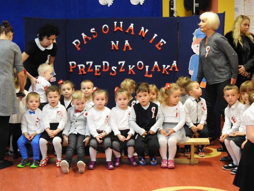 Przedszkolaki uczciły 100-lecie odzyskania niepodległości przez Polskę [zdjęcia, wideo]