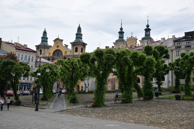 Rynek w Przemyślu.