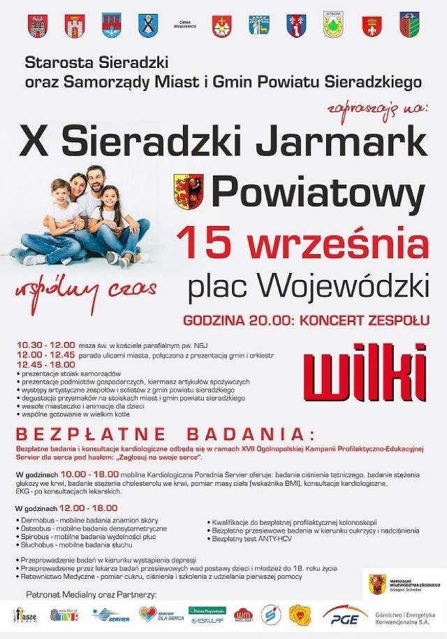 Jarmark Powiatowy po  raz 10 i koncert Wilków