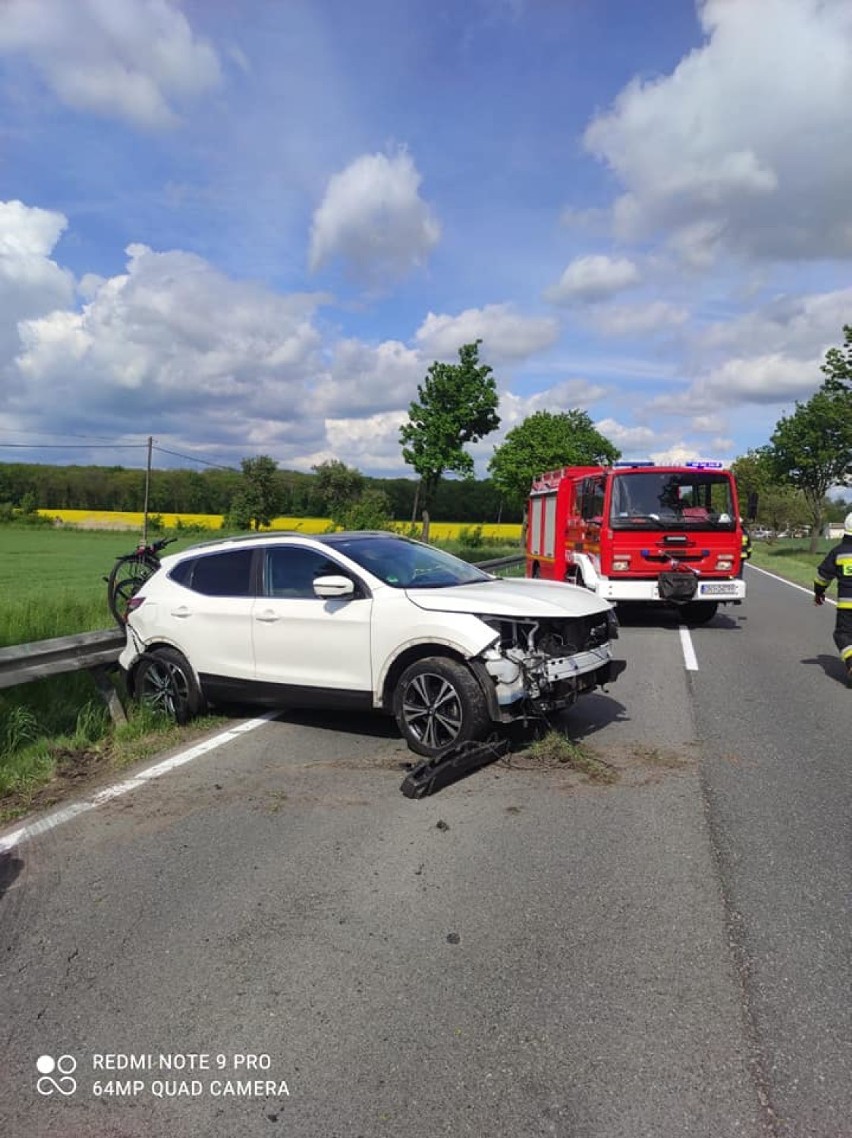 Wypadek we Frydrychowie. DK 46 Paczków-Nysa była...