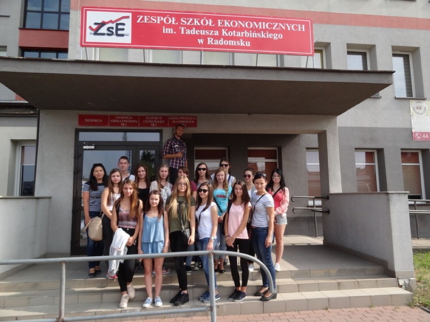 Zagraniczne staże uczniów ZSE w Radomsku