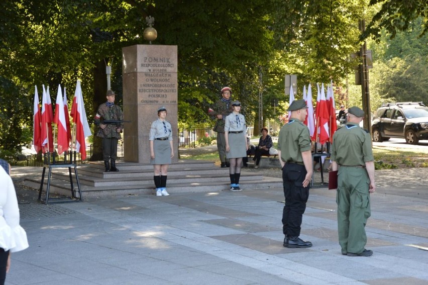 Cześć i chwała bohaterom! Mieszkańcy Goleniowa złożyli hołd powstańcom