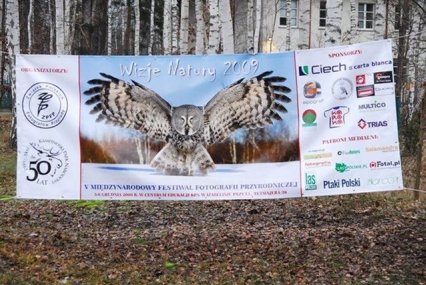 Plakat informacyjny o festiwalu. Fot.Mariusz Mazewski
