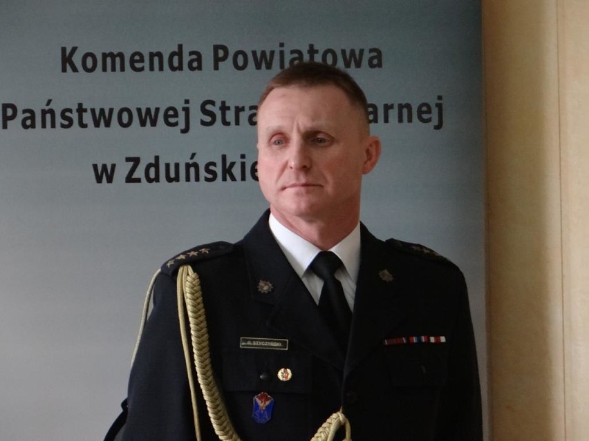 Pożegnanie Grzegorza Styczyńskiego, dowódcy JRG...
