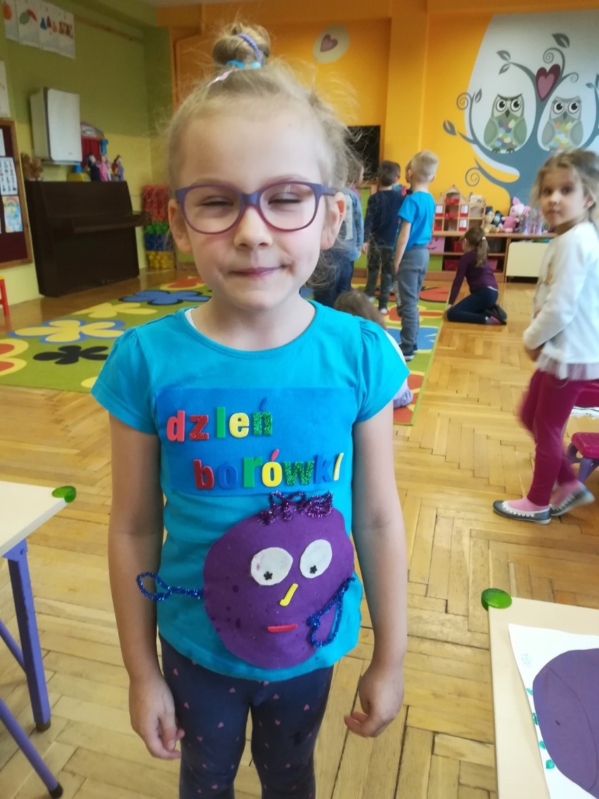 Dzień Fioletowy - Dzień Borówki w Publicznym Przedszkolu nr 3 w Zduńskiej Woli