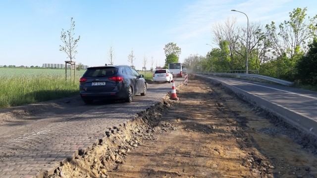 Ruszył remont 200-metrowego odcinka ul. Luboszyckiej w Opolu.