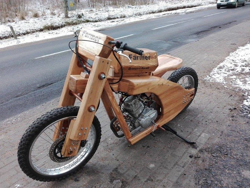 Zbudował motocykl z drewna! Pozytywny pasjonat - Grzegorz Korek