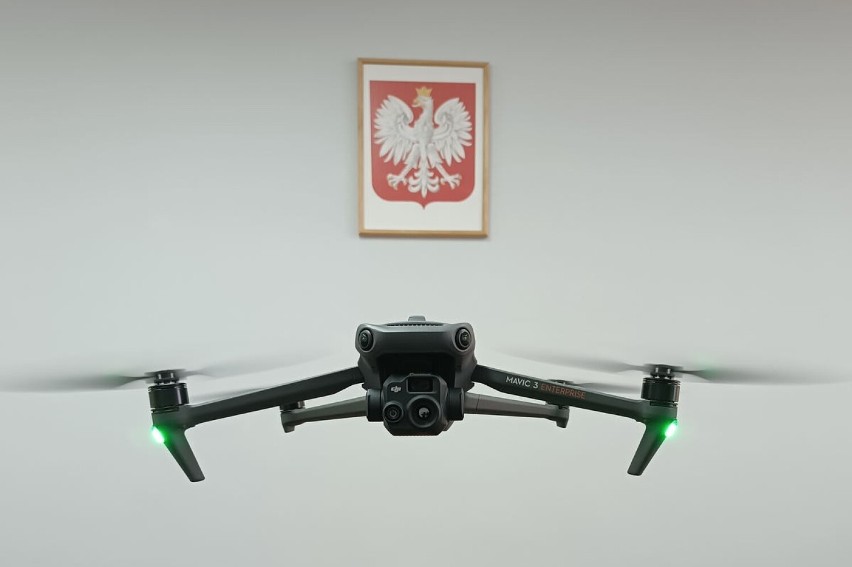 Nowy dron policji w Brodnicy rozpoczyna służbę
