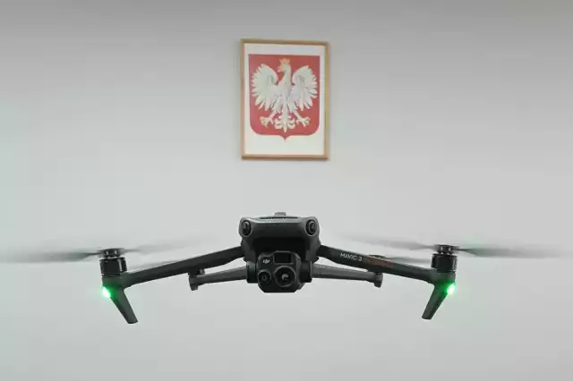 Nowy dron policji w Brodnicy rozpoczyna służbę