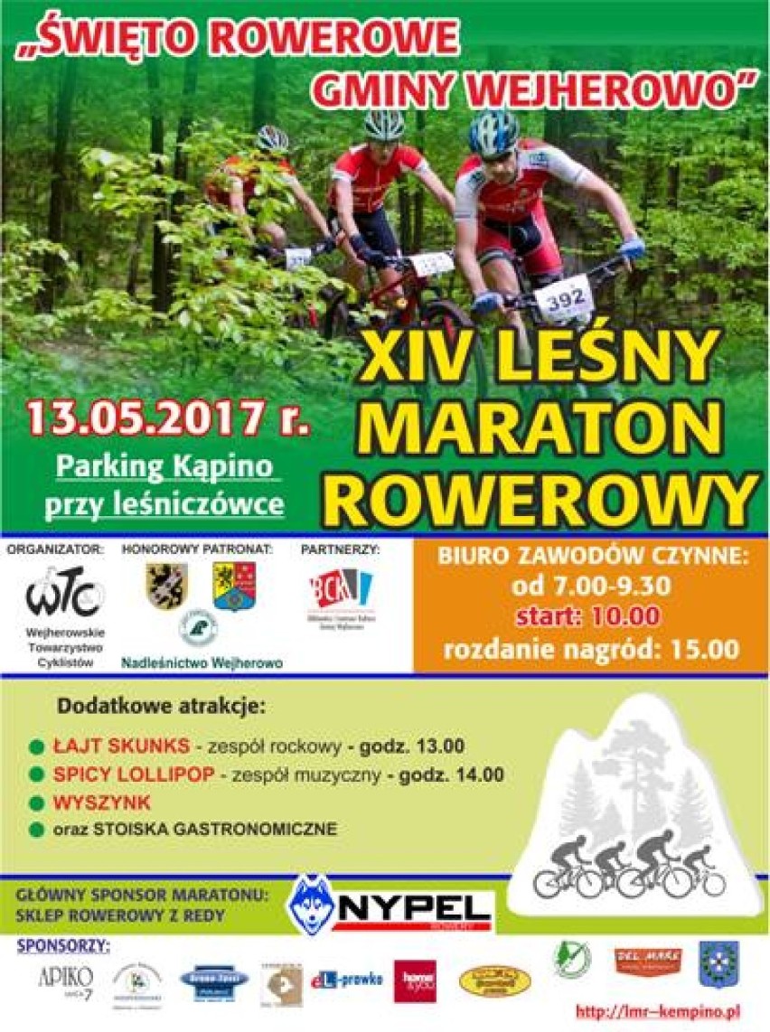 Leśny maraton rowerowy