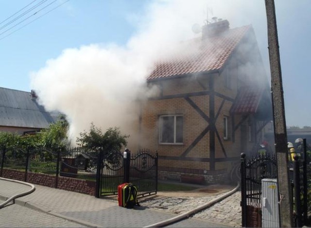 Gniezno: doszło do pożaru sauny