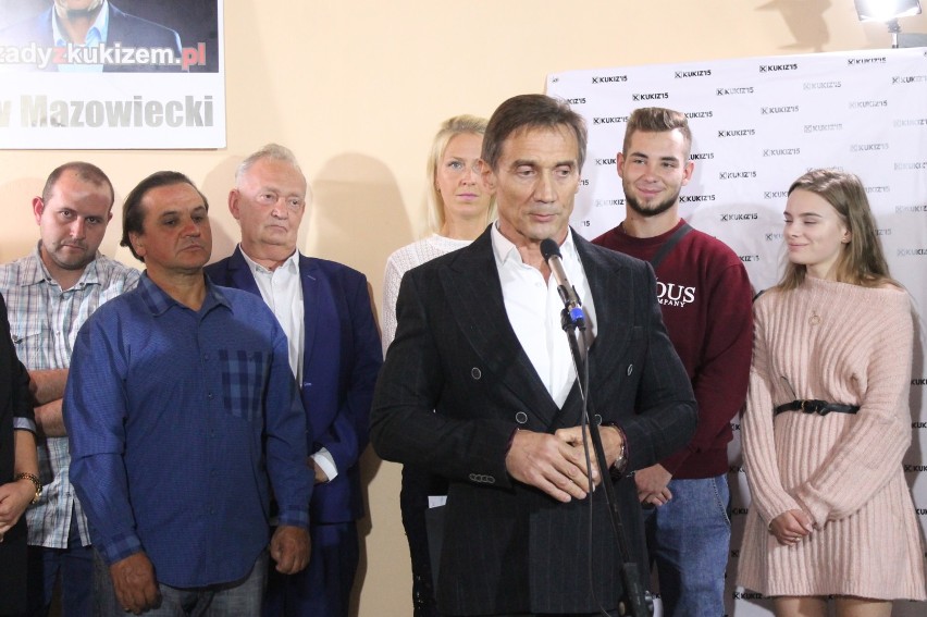 Kukiz'15 przedstawił  swojego kandydata na prezydenta Tomaszowa  Mazowieckiego  [ZDJĘCIA, FILM]