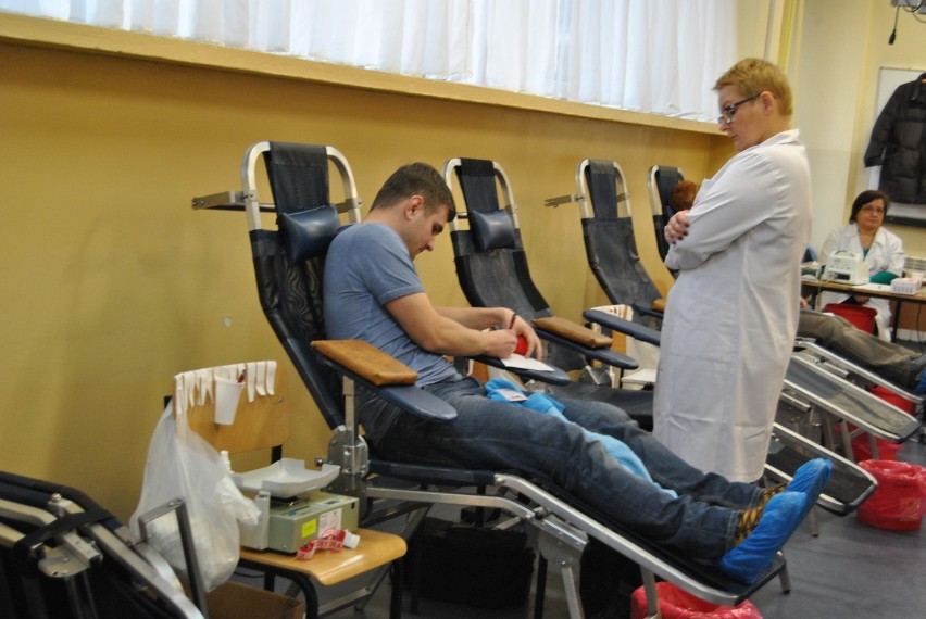 Zbiórka krwi w ZSP! Zdjęcia
