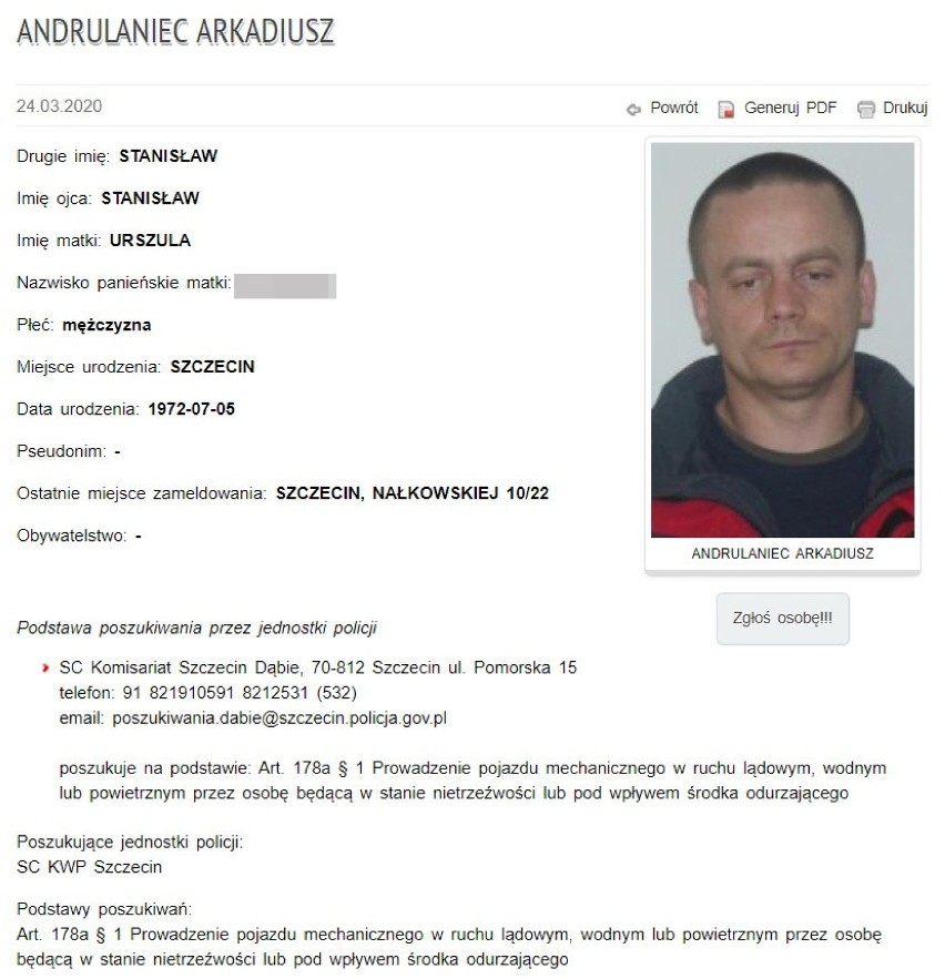 Wszystkie dane pochodzą ze strony internetowej...